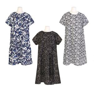 여름 인견 반팔 원피스 실내복 홈웨어