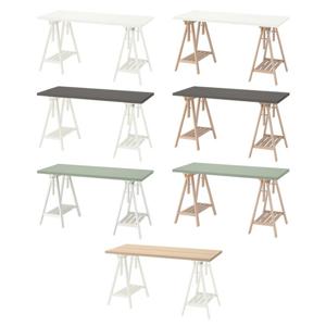 이케아 LAGKAPTEN 락캅텐 / MITTBACK 미트바크 테이블/책상140cm