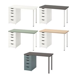 이케아 LAGKAPTEN 락캅텐 / ALEX 알렉스 테이블/책상120cm