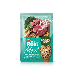 [하림펫푸드] 더리얼 밀 양고기 60g 강아지 화식 습식
