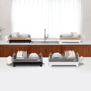 아멘다 더블 물빠짐 식기건조대1단 주방건조대