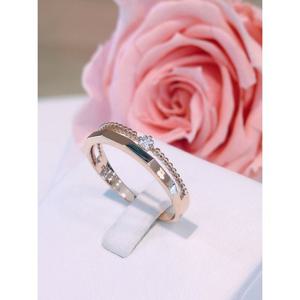 미니골드 14K 트리니티 엣지 큐 미스링 RETM4119