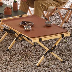 Buck703 감성캠핑 가죽테이블보 브라운 900x600