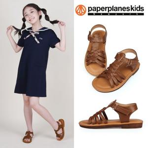 [페이퍼플레인키즈]아동 샌들 여아 구두 신발 슈즈 키즈  주니어 스트랩 키즈화 아동화