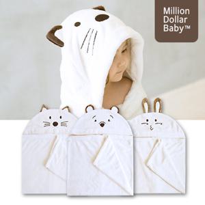 신생아 아기목욕 후드타올 3종세트(비치타올)[밀리언달러베이비]