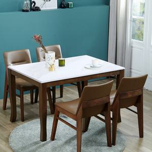 베스트리빙 데미안 빈츠 12T 포세린 통세라믹 4인(1200) 식탁세트/의자4개