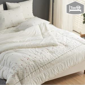 [투유바이조희선]생폴 고밀도 자수 차렵이불 베개세트(K)