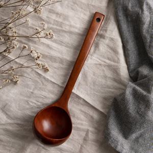 라리사 우디 천연 옻칠 세로국자 대 Y057