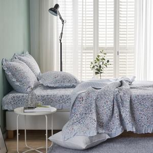 룸마이룸 미쉘 안티알러지 프릴 여름이불 베개커버세트 Q/K