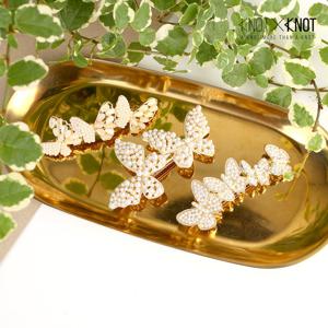 [KNOTXKNOT] 진주 촘촘 포인트 자동핀