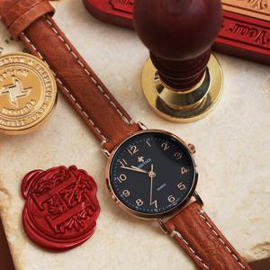 헤리티지시계 여자메탈가죽 커플 선물 손목밴드 HW2021RBLRBLA