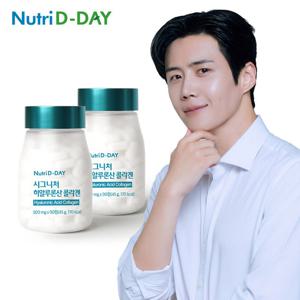 뉴트리디데이 시그니처 히알루론산 콜라겐 2병 6개월분