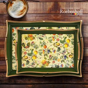 레벤호프 웨이브 사각쟁반 2P세트 과일 / 트레이