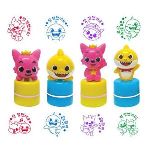 핑크퐁 35 토이스탬프 칭찬도장 만년스템프