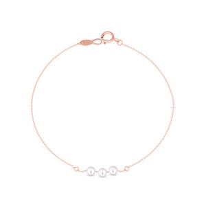 [도로시] 14k 콩콩이 스와진주 팔찌