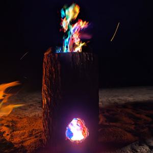 Buck703 캠핑 매직파이어 오로라가루 30g, 7개