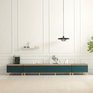 나무뜰 누브 모듈가구 3000L 거실장 세트 PKF030C (착불)