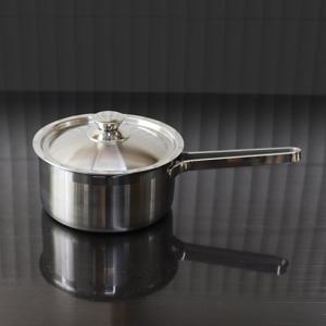 스텐 통3중 인덕션냄비 IH 편수냄비 18cm