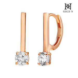 골드앤 14K 아이디 귀걸이
