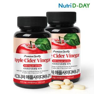 뉴트리디데이 사과초모식초 애플사이다비니거 2병
