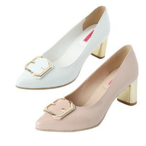 [엘칸토] 6cm금장굽여성애나멜구두LCWD01U126GT