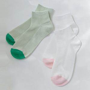 [택가8800원]여름 리브 앞코 양말 2종 SET JTUSO06