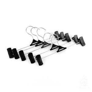 논슬립 바지걸이 사이즈조절 정장 치마 집게걸이 5P