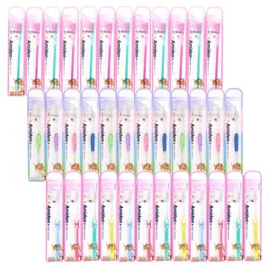 국산 유아 어린이칫솔 12개세트, 치과납품용 키즈칫솔 어린이집 초등칫솔