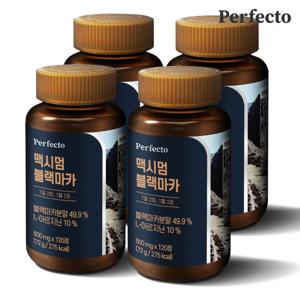 퍼펙토 맥시멈 블랙마카 120정 x 4개입