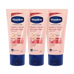 바세린 헬씨 핸드 앤 스트롱거 네일 로션 60g 3개묶음