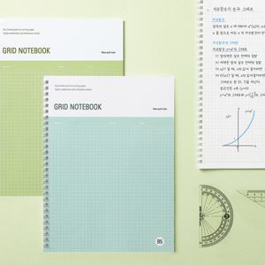 안테나샵 컬러 에너지 노트북 B5 [노트 공책 그리드 라인 유선]