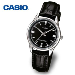 [정품] CASIO 카시오 LTP-V005L-1A 여성 야광 가죽 손목시계