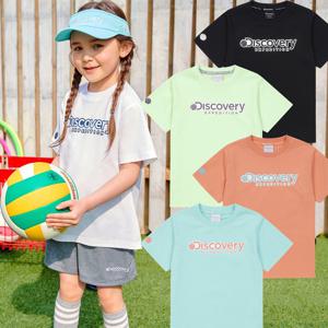 디스커버리 키즈시밀러 빅로고반팔티DKRS61131