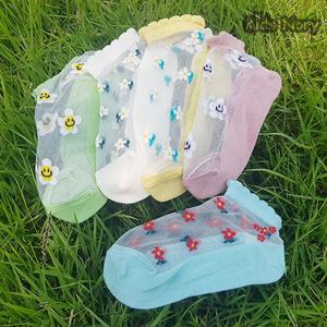 유아동 여름 망사 시스루 양말 세트/유아/아동/아기/어린이선물