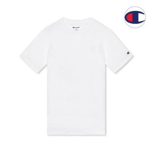 챔피온 클래식 져지 무지 레이어드 남자 여성 반팔티셔츠 화이트 T0223-045