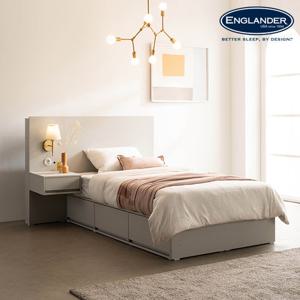 알링턴 침대(NEW E호텔 양모 라텍스 7존 독립-SS)+조명협탁1EA