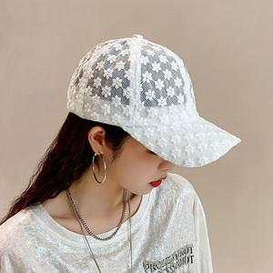 젤린 메쉬 레이스 여성볼캡 야구모자 캐주얼모자