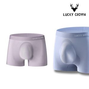 3D 입체 무봉제 심리스 향균기능 드로즈 2종 남성용 사각팬티