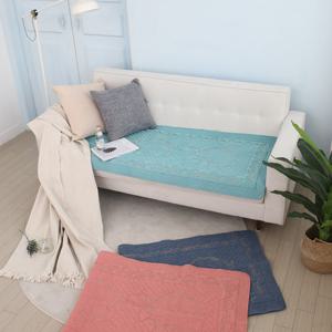 이솔홈 거북이 퀼트 극세사 소파패드 쇼파패드 3인용