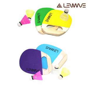 런웨이브 패드민턴 라켓 셔틀콕 가방 세트 구기 용품 핸들러