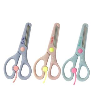 파스텔 어린이 안전가위(SCS006) (색상랜덤)