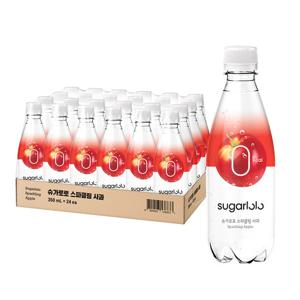 [인테이크] 슈가로로 제로슈가 스파클링 사과 24개 1박스