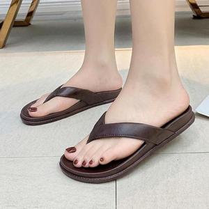 [시스터즈] 커플 베이직 캐주얼 소프트 쪼리 2컬러