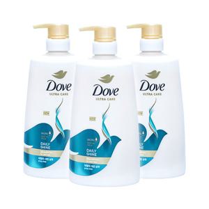 도브 데일리 샤인 샴푸 680ml 3개팩