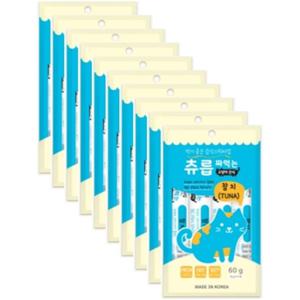 츄릅 짜먹는 참치 60g x 10개묶음