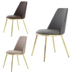 더조아 라온골드체어 브라운 디자인 인테리어 모던 시크