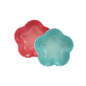 [르크루제] 레인보우 플라워디쉬12cm 2P세트