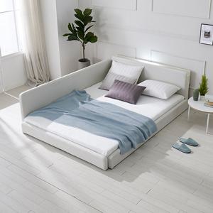 [지베스] 스테디2 LED 슬림가드 저상형침대 Q 프레임만