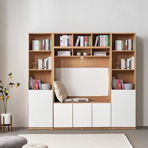 나무뜰 칸느 2400 월플렉스 오픈형 수납 거실장 BSC305C (착불)