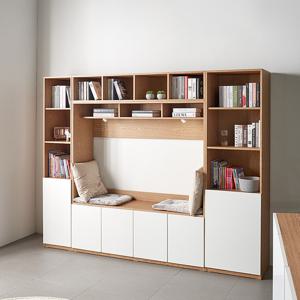 칸느 2600 월플렉스 시스템 오픈형 수납 거실장 BSC309C (착불)